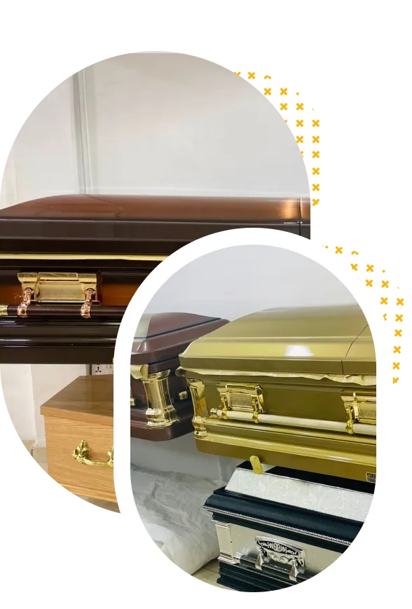 Caskets detail