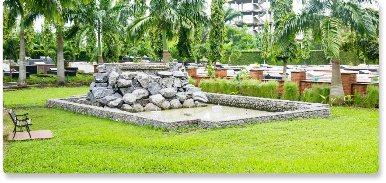 Our facilities for Cemetery at Mercy Lotad