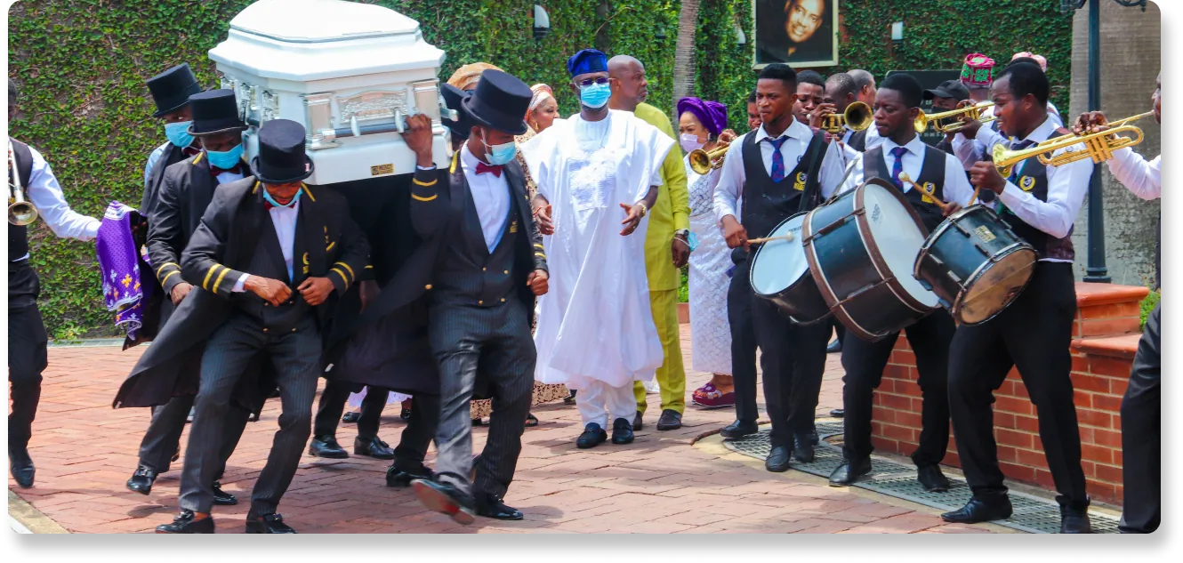 Pall Bearers at Mercy Lotad Funeral Services