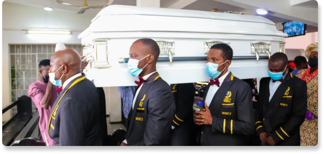 Our facilities for Pall Bearers at Mercy Lotad