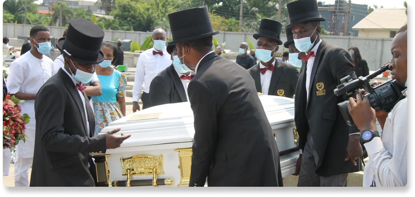 Video Coverage at Mercy Lotad Funeral Services